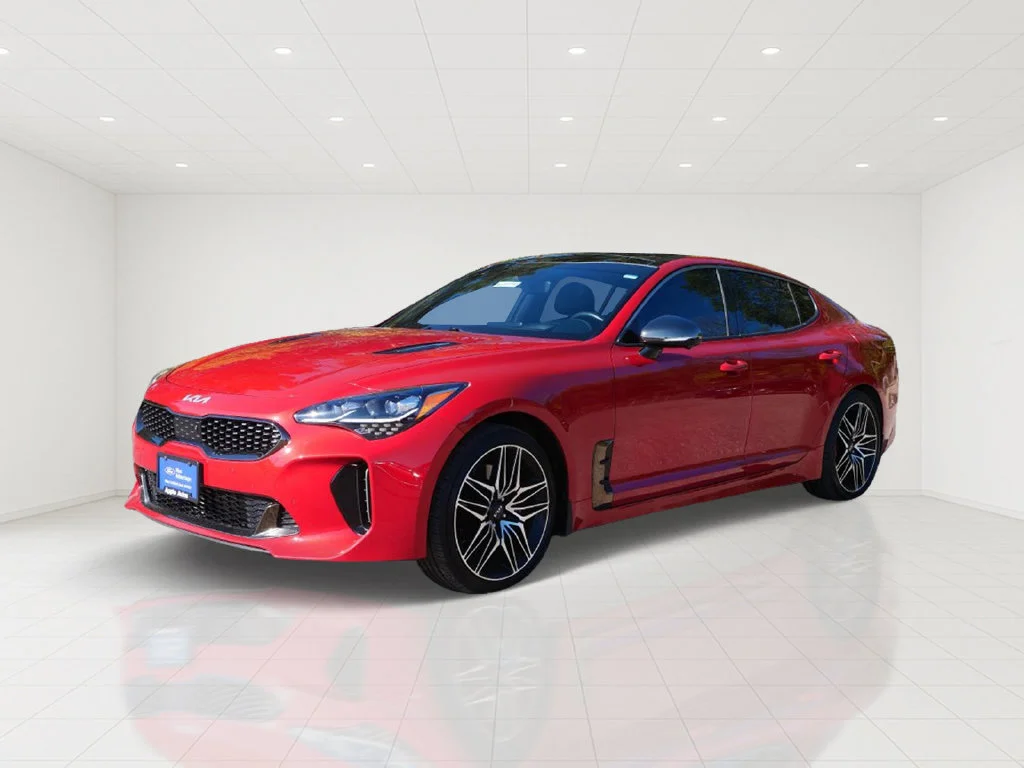 Used 2022 Kia Stinger GT2 with VIN KNAE55LC1N6103553 for sale in White Bear Lake, Minnesota