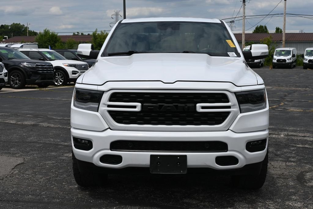 Used 2022 Bright White Clearcoat Ram Sport image 6