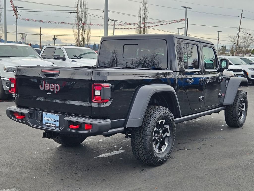 New 2026 Black Clear-Coat Exterior Paint Jeep Rubicon image 6