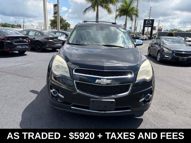 Used 2012 Chevrolet Equinox LTZ with VIN 2GNFLFE52C6316575 for sale in Bradenton, FL