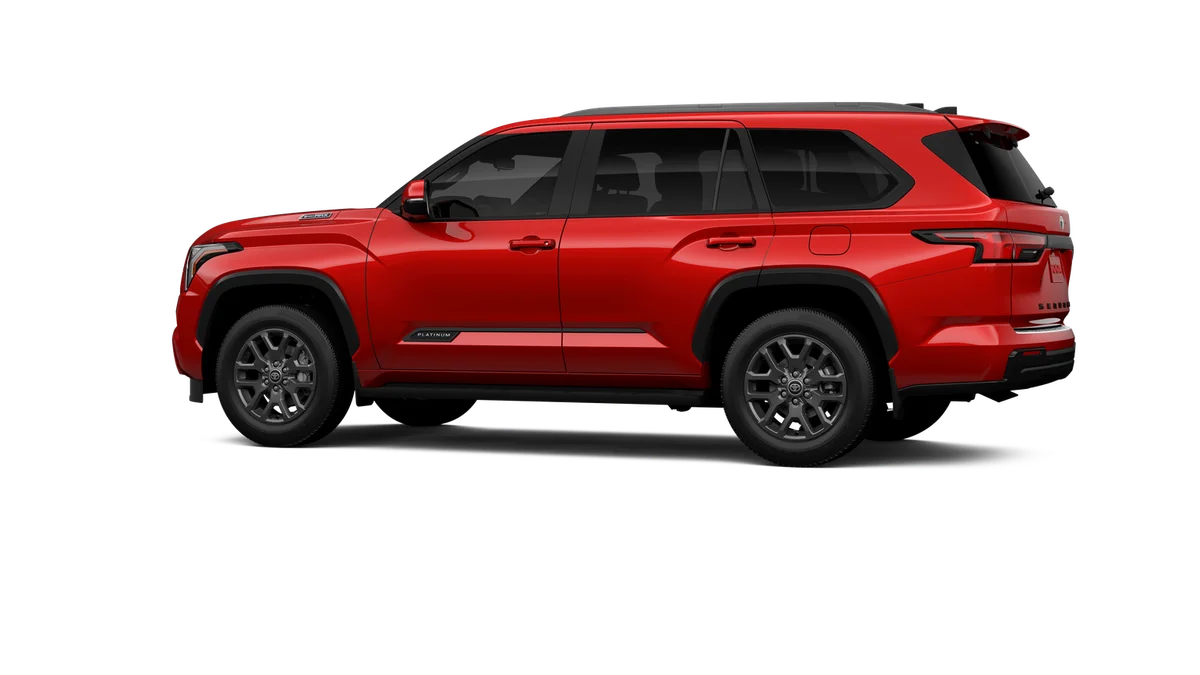 New 2026 Supersonic Red Toyota Platinum image 38