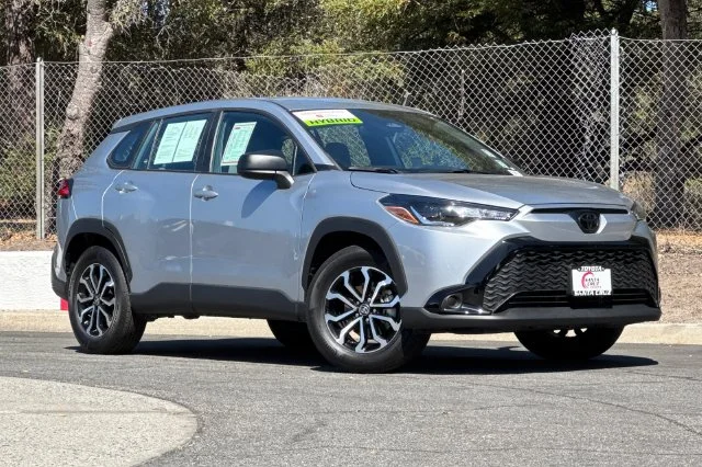Certified Used 2025 Silver Toyota Hybrid S image 2