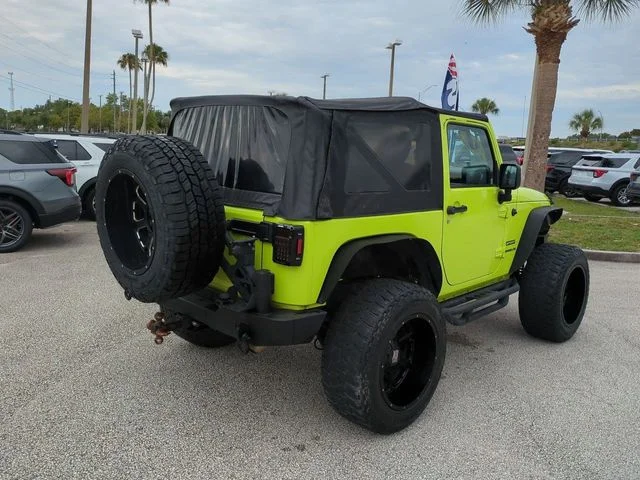 Used 2017 Green Jeep Sport image 4
