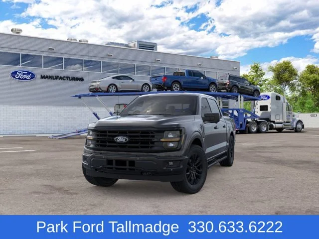 New 2026 Agate Black Metallic Ford XLT image 2