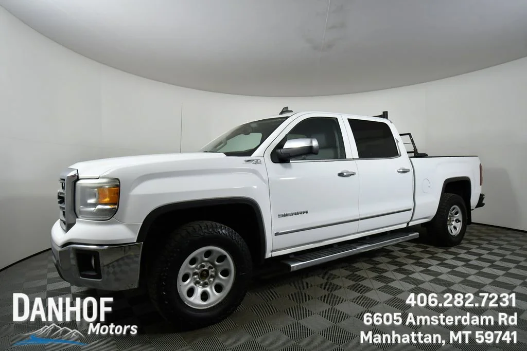Used 2015 SUMMIT WHITE GMC SLT image 1