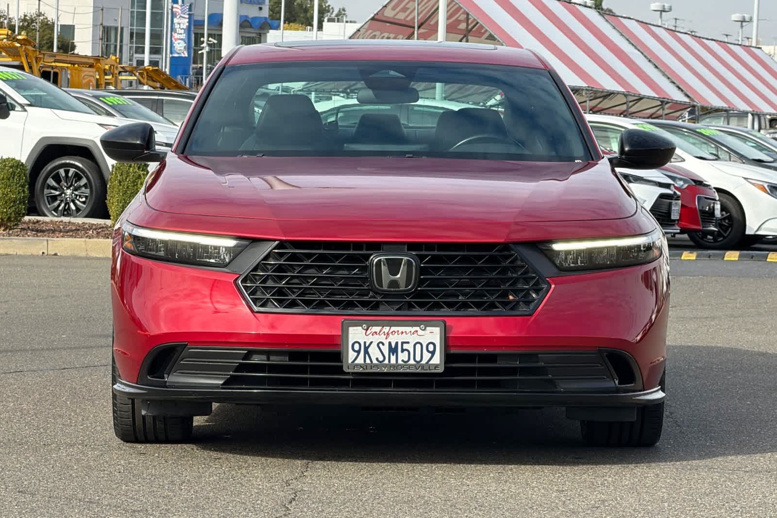 Used 2024 Radiant Red Metallic Honda Sport-L image 10
