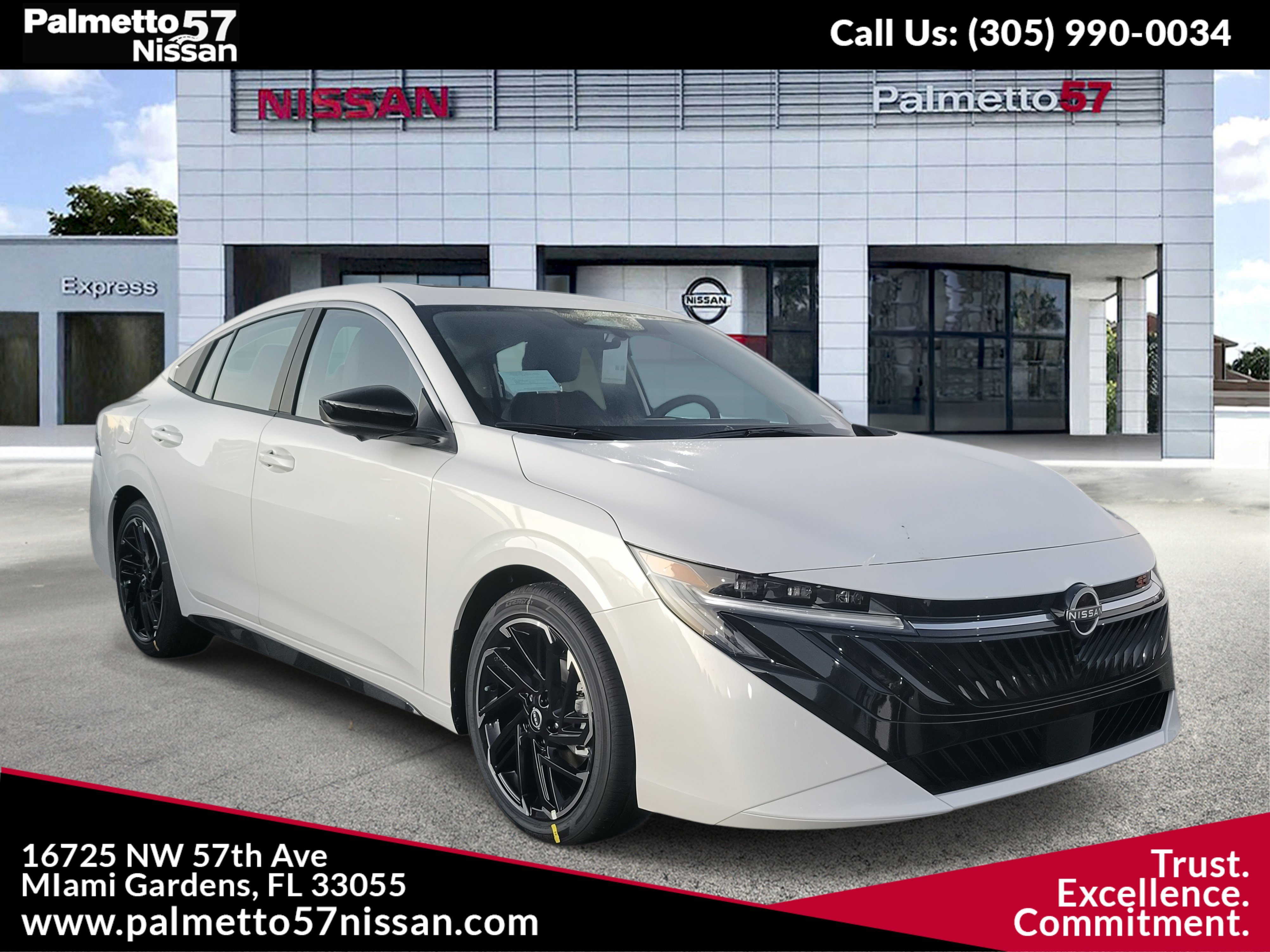 New 2026 White Nissan SR image 1