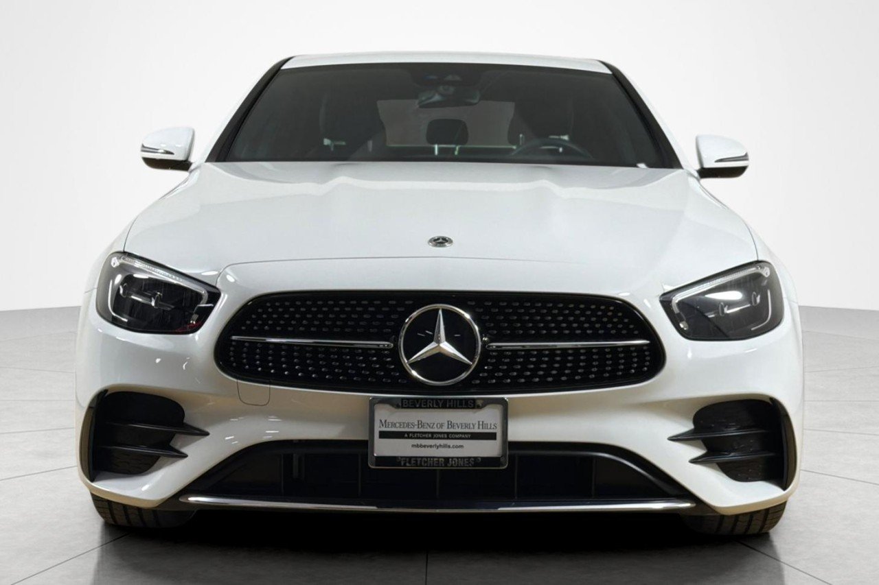 Certified Used 2023 Polar White Mercedes-Benz E 350 image 8