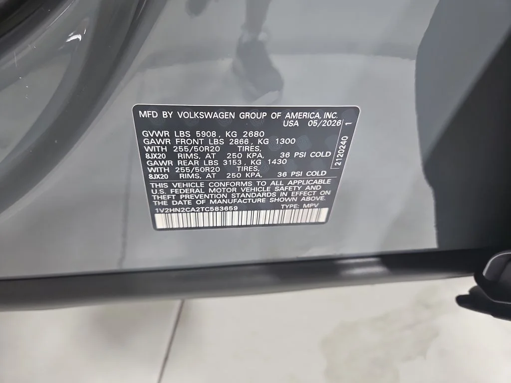 New 2026 Gray Volkswagen 2.0T SE w/Technology image 26