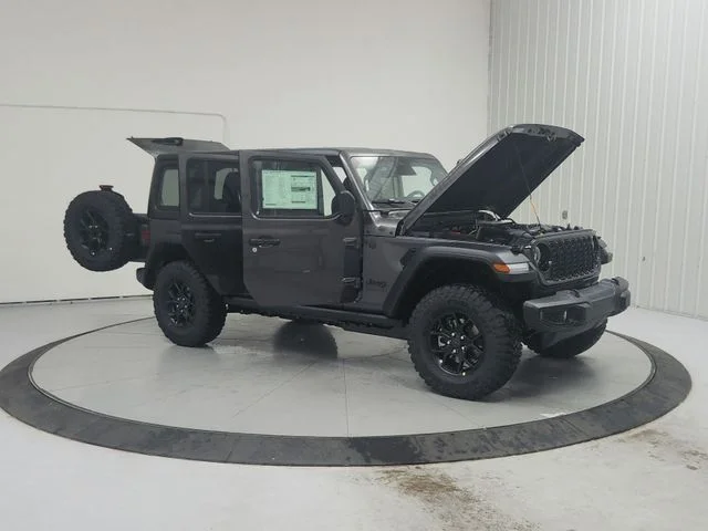 New 2026 Granite Crystal Metallic Clearcoat Jeep Willys image 9