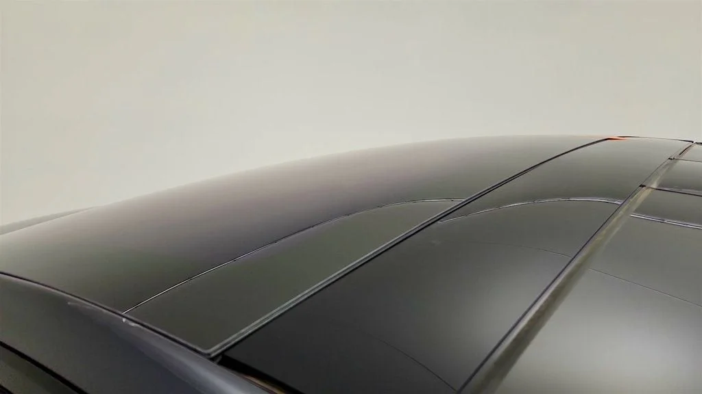 Used 2024 Stealth Grey Tesla Plaid AWD w/ White & Black Vegan Leather Interior image 10