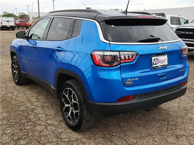 Used 2025 Blue Jeep Limited 4x4 image 3