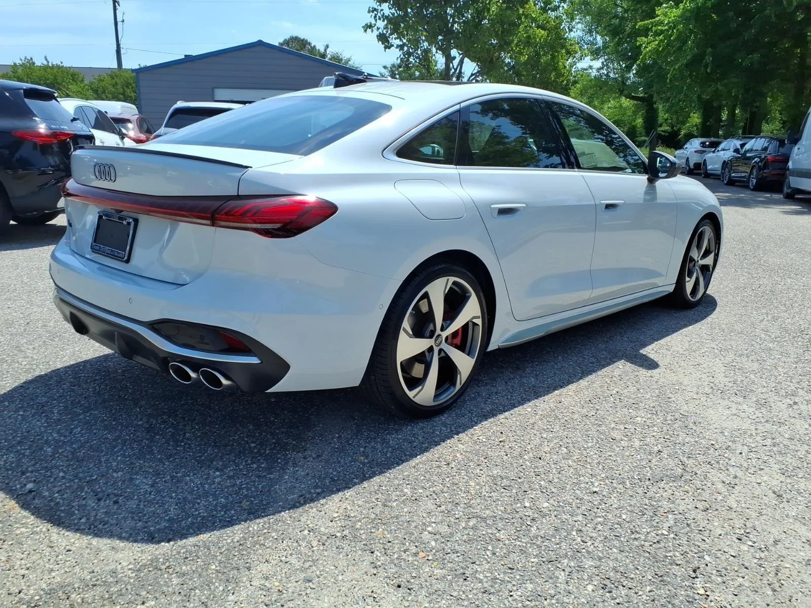New 2026 Glacier White Metallic Audi Premium Plus image 6
