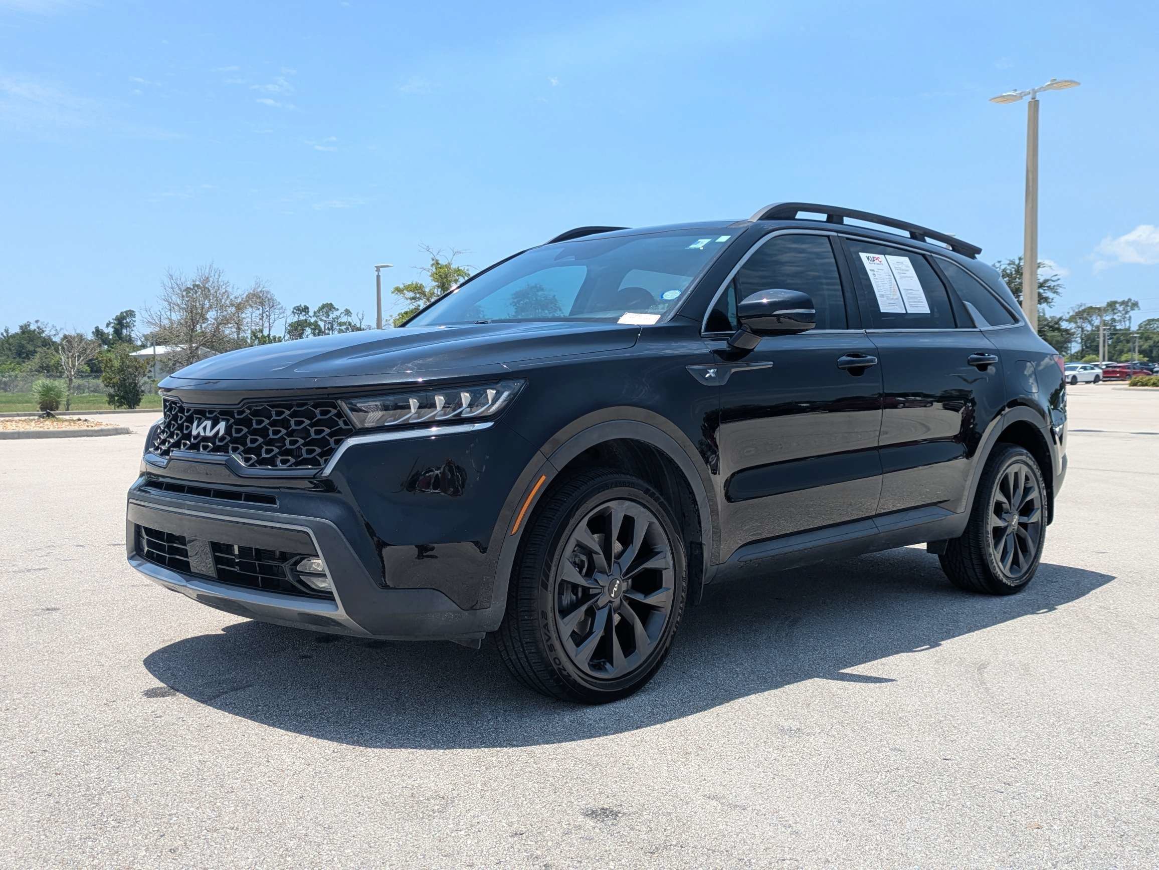 Certified Used 2022 Ebony Black Kia X-Line EX image 9