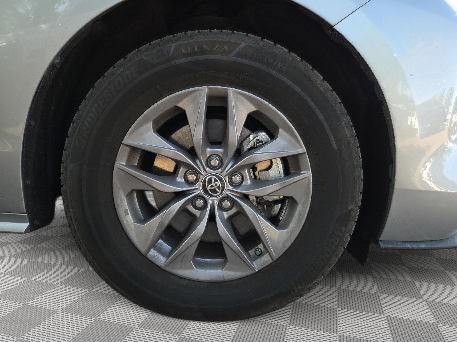 Used 2021 Celestial Silver Metallic Toyota XLE image 37