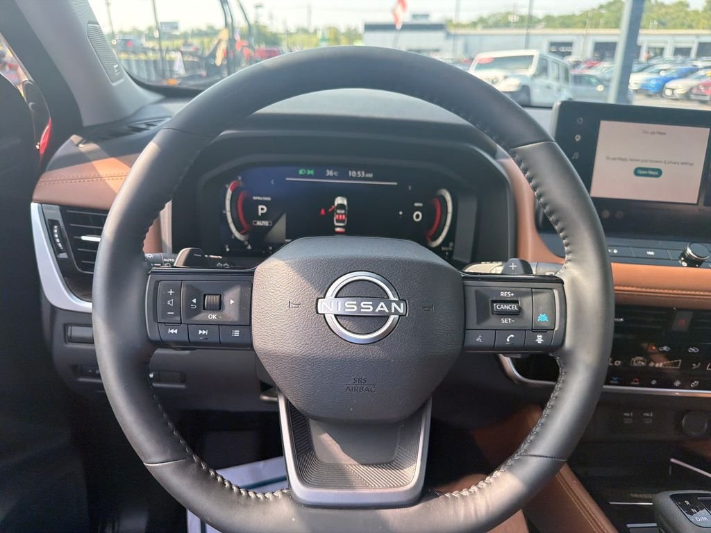 Certified Used 2025 Red Nissan Platinum image 17