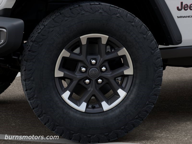 New 2026 Bright White Clear-Coat Exterior Paint Jeep Rubicon 4-Door image 8