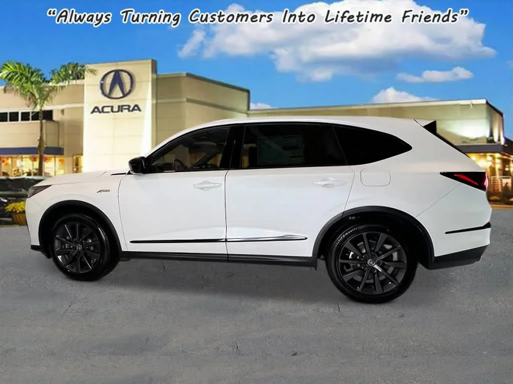 New 2026 Platinum White Pearl Acura w/A-Spec Package image 2