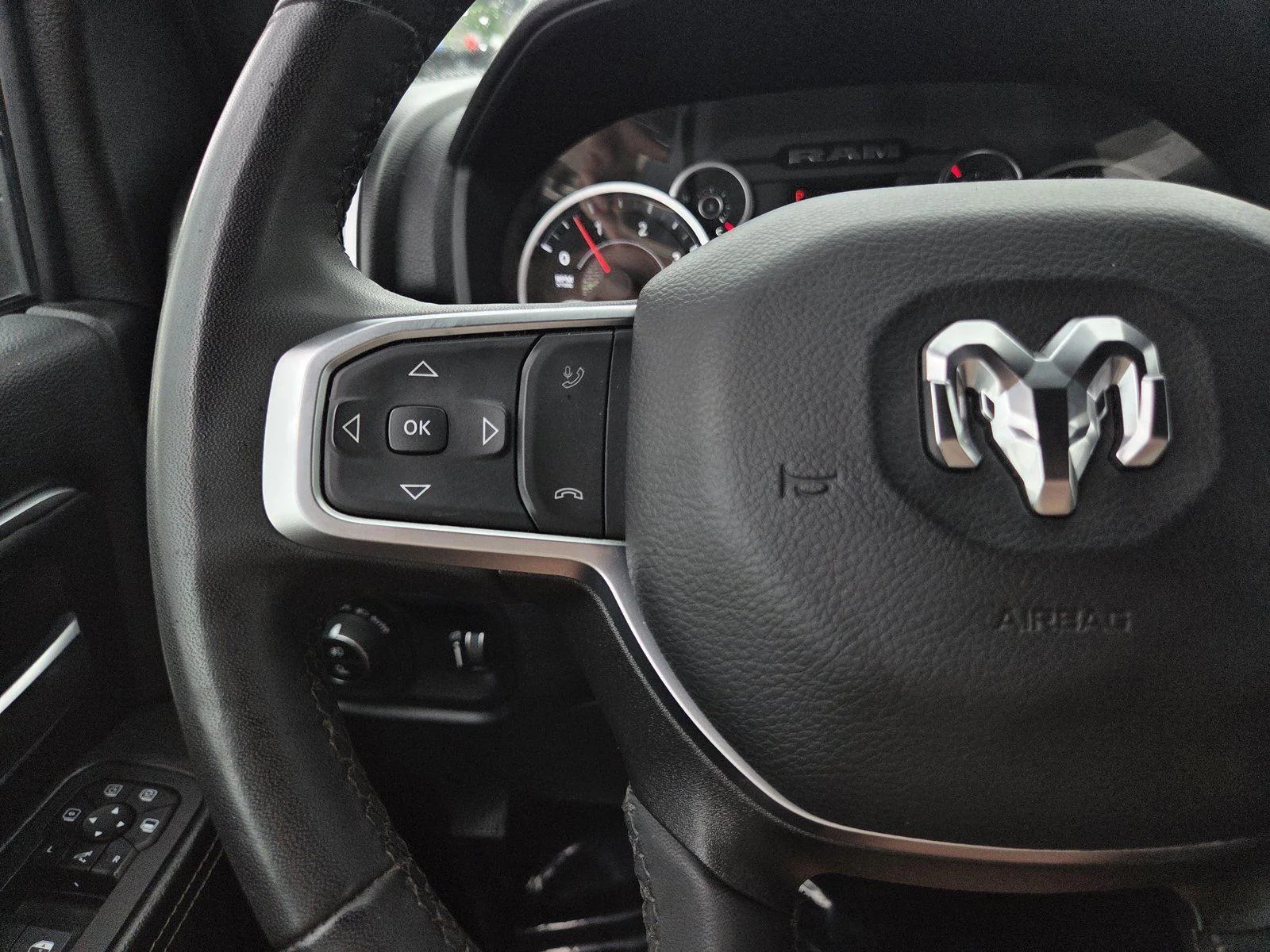 Used 2025 Bright White Clearcoat Ram Big Horn image 24