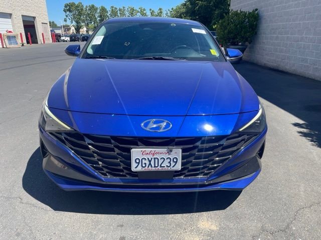 Used 2023 Blue Hyundai Limited image 2