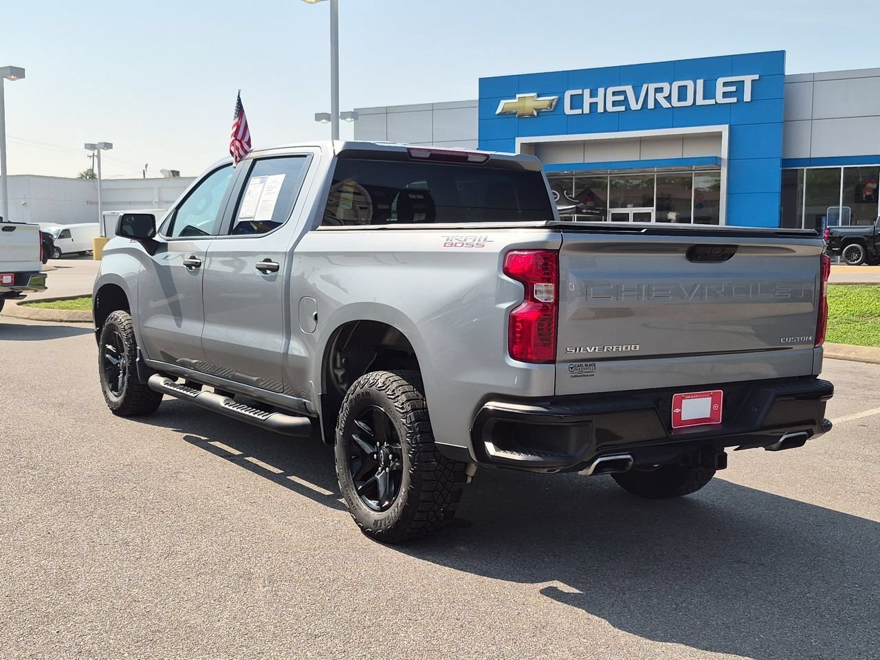 Used 2023 Sterling Gray Metallic Chevrolet Custom Trail Boss image 6