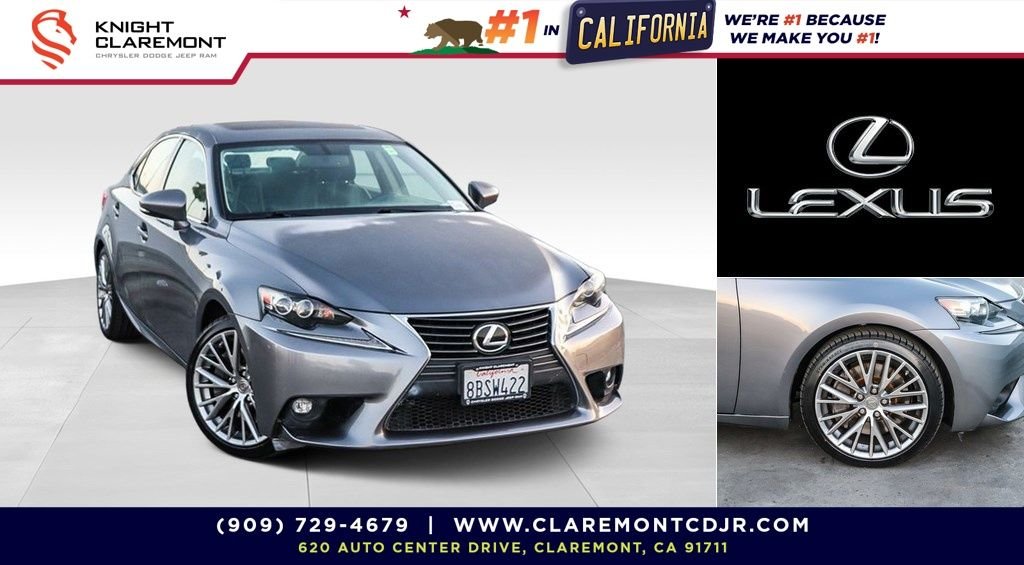 Used 2016 Gray Pearl Lexus 200t image 1