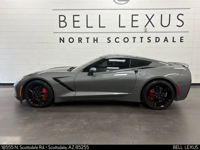Used 2016 Gray Chevrolet Stingray Z51 image 8
