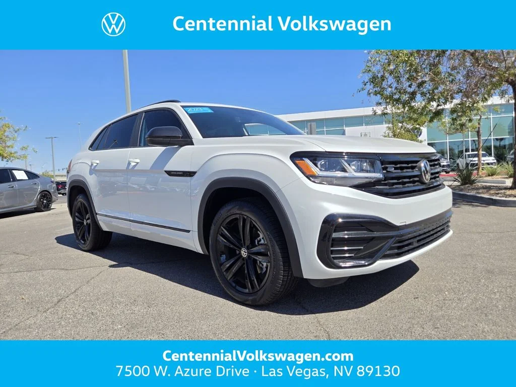 Certified Used 2023 White Volkswagen 2.0T SEL R-Line image 1
