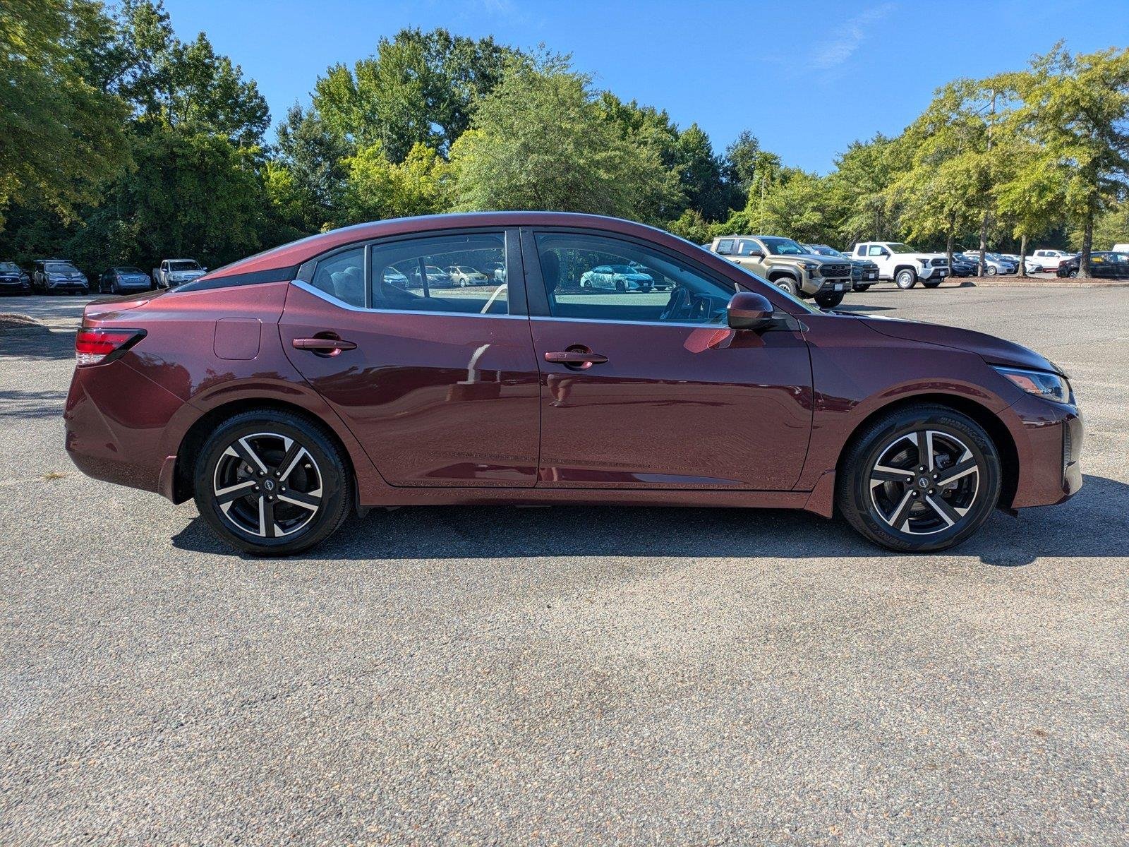 Used 2024 Rosewood Metallic Nissan SV image 3