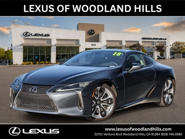 Pre-Owned 2018 Lexus LC 500 2D Coupe in Woodland Hills #B4756