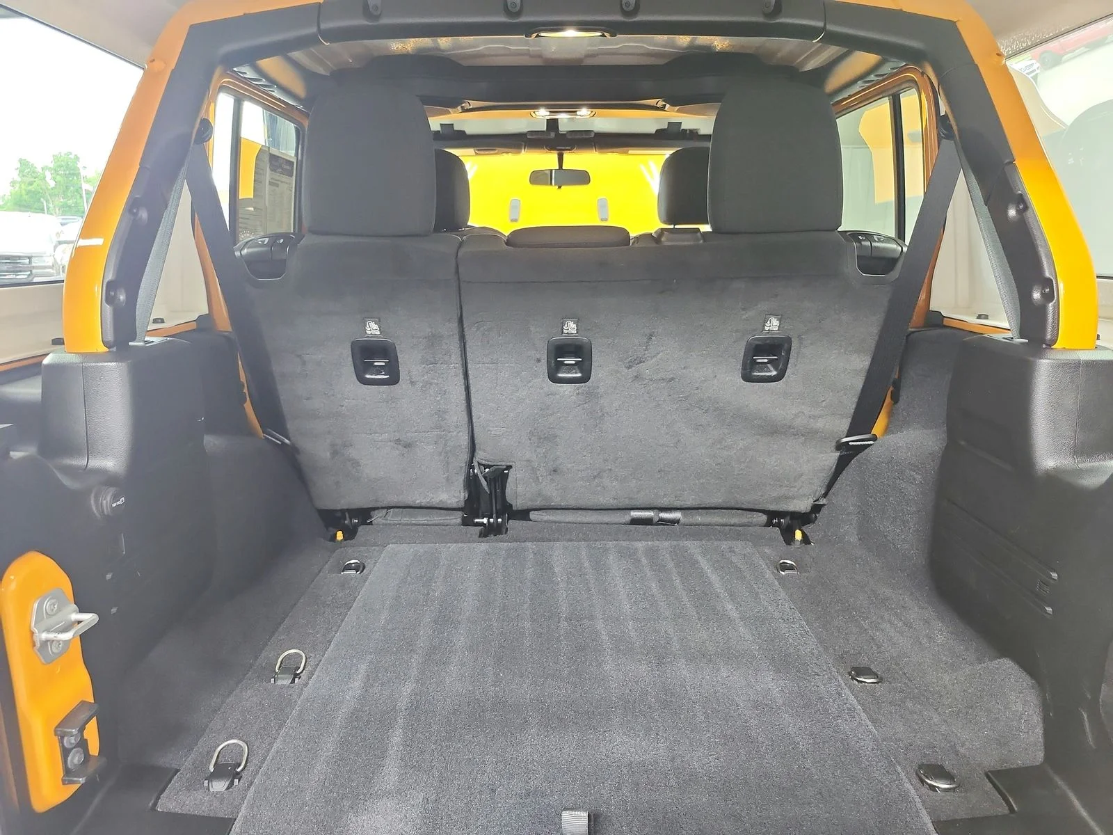 Used 2021 Orange Jeep Unlimited Willys image 41