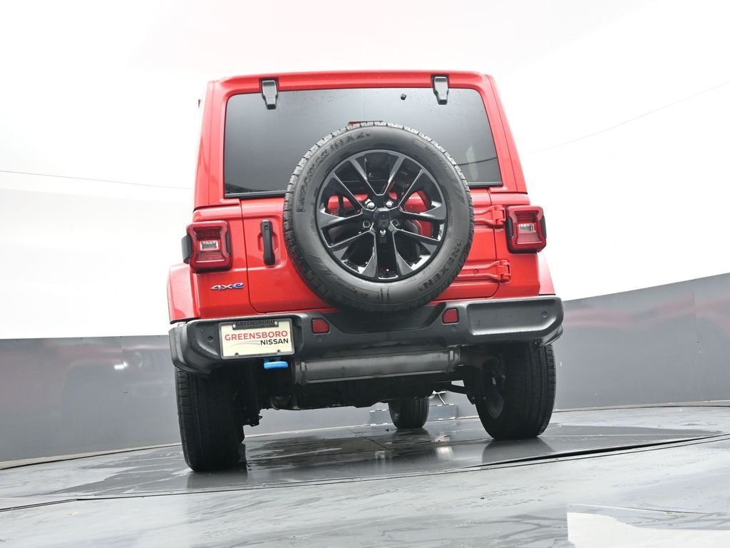 Used 2024 Red Jeep Sahara 4xe image 45