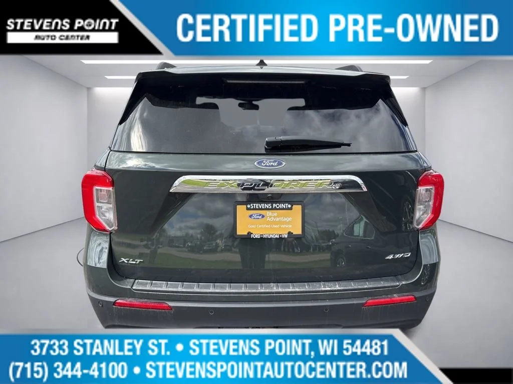 Used 2024 Forged Green Metallic Ford XLT image 5