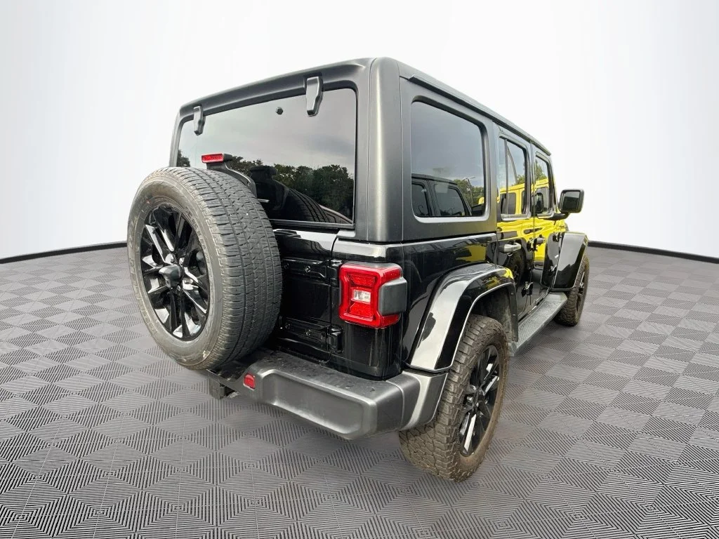 Used 2023 Black Jeep Sahara 4xe image 6