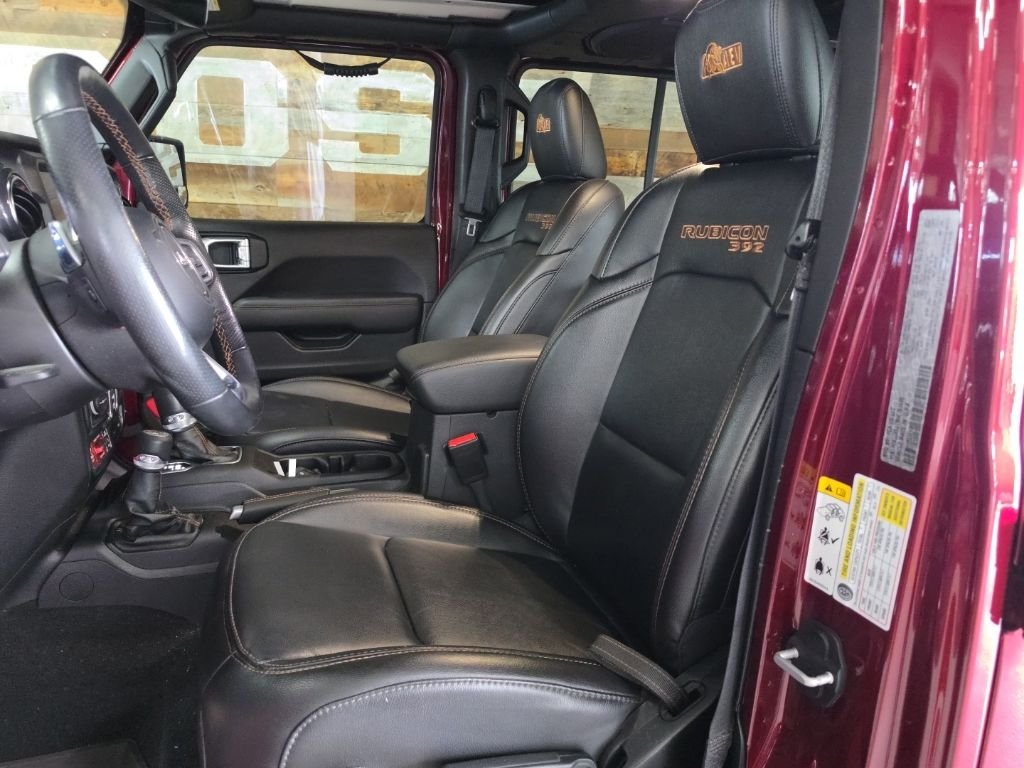 Used 2021 Snazzberry Pearlcoat Jeep Unlimited Rubicon 392 image 18