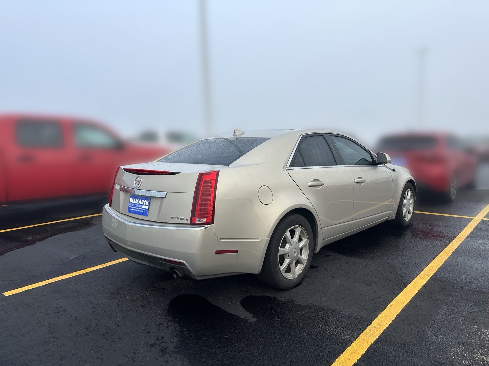 Used 2009 Gold Cadillac Base image 3