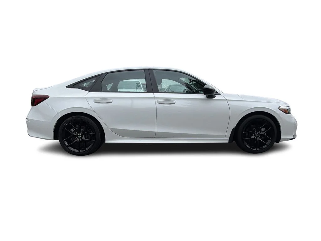 Certified Used 2025 Platinum White Pearl Honda Honda Civic Hybrid Sport eCVT Sedan Certified Pre- image 16