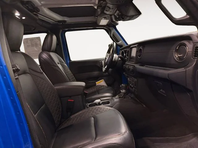 Used 2022 Blue Pearl Jeep Unlimited Sahara 4xe image 15