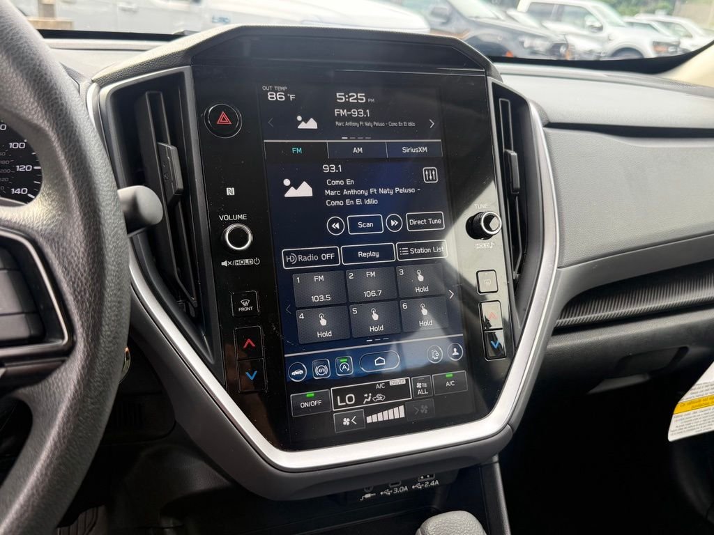 Used 2024 Magnetite Gray Pearl Subaru Premium image 17