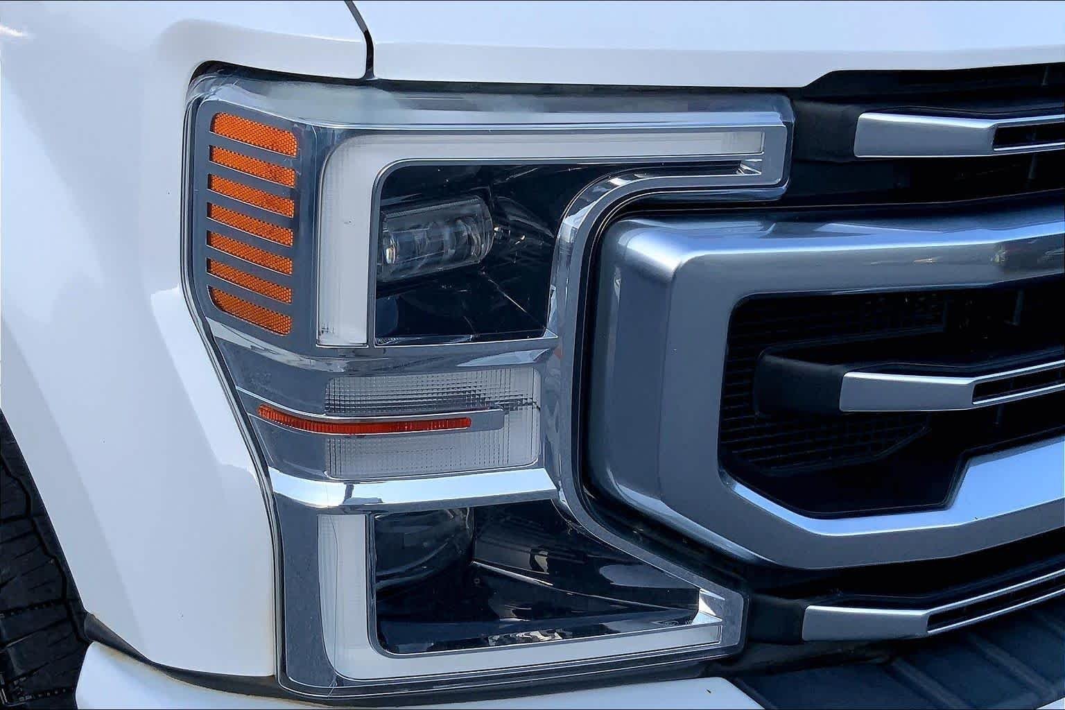 Used 2022 Star White Metallic Tri-Coat Ford Platinum image 24