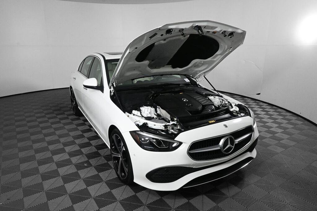 Certified Used 2024 Polar White Mercedes-Benz C 300 image 32