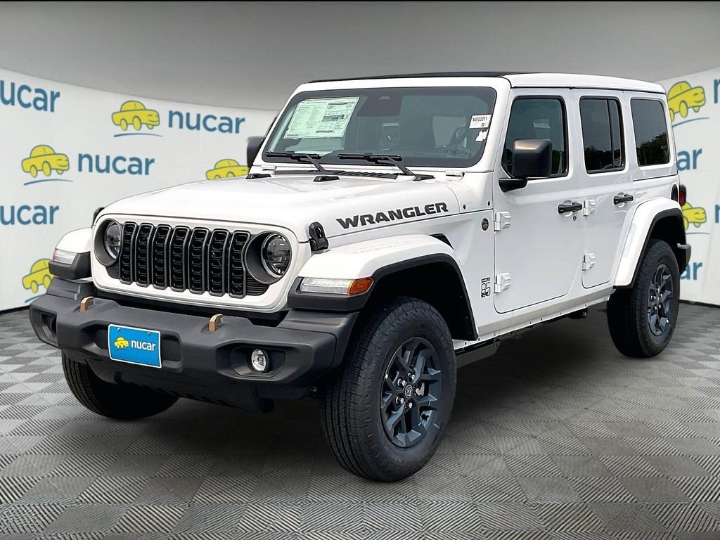New 2026 Bright White Clearcoat Jeep 85th Anniversary Edition image 4