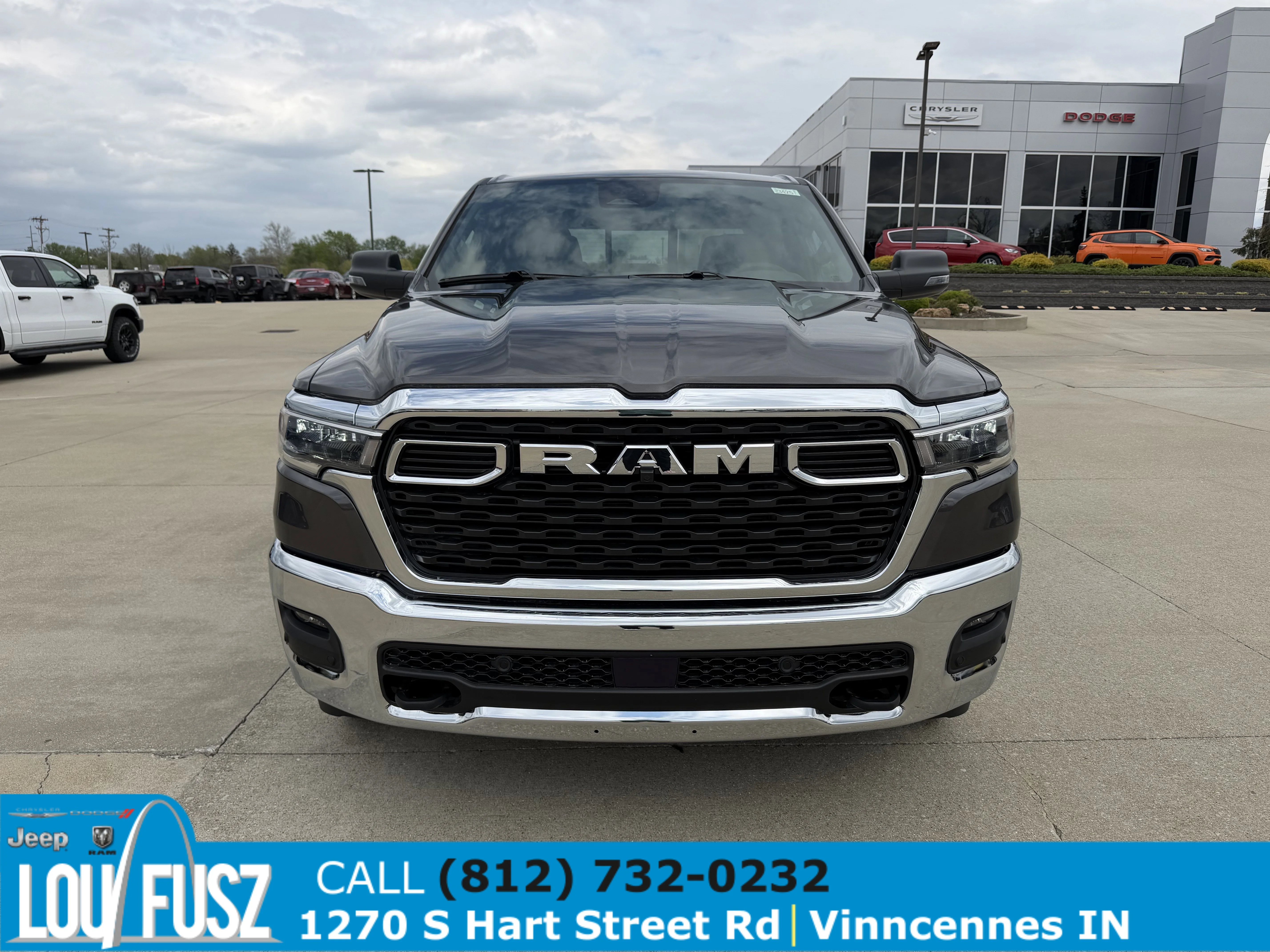 New 2026 Granite Crystal Metallic Clear-Coat Exterior Paint RAM Big Horn image 2