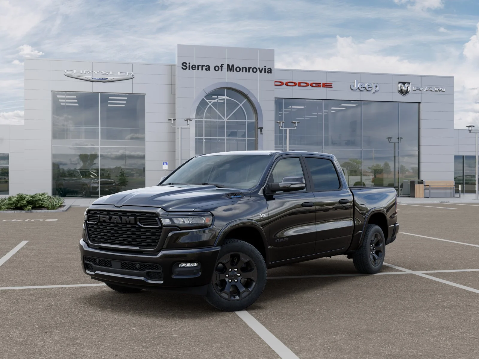 New 2026 Diamond Black Crystal Pearlcoat RAM Big Horn/Lone Star image 27