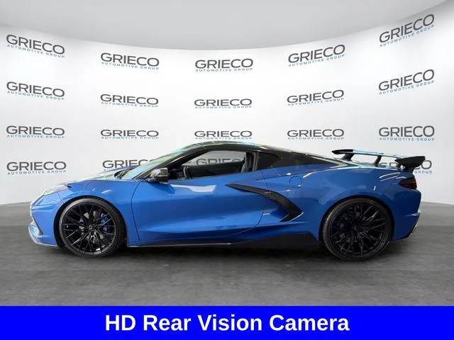 Certified Used 2021 Blue Chevrolet Stingray image 4