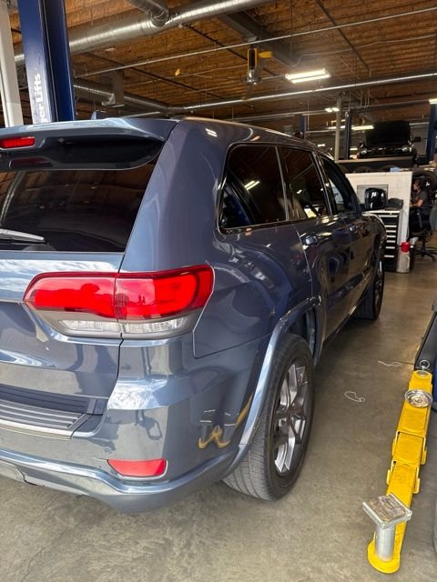 Certified Used 2021 Blue Jeep Limited image 1