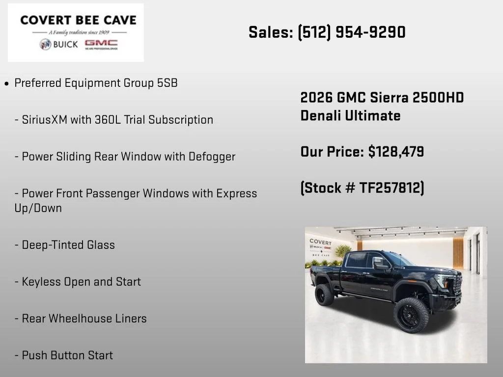 New 2026 Onyx Black GMC Denali Ultimate image 7