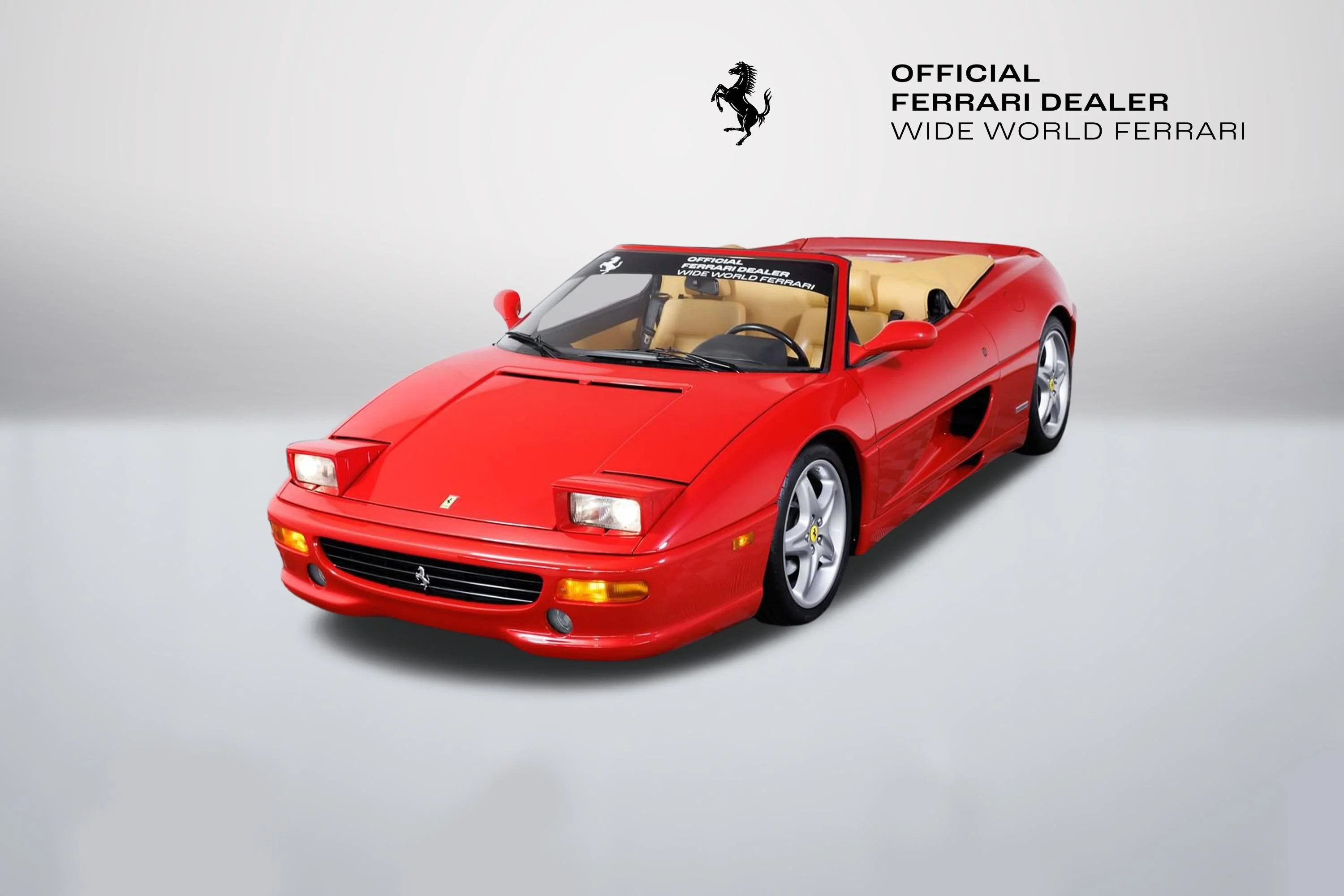 Used 1996 Rosso Corsa Ferrari Spider OEM Manual image 18