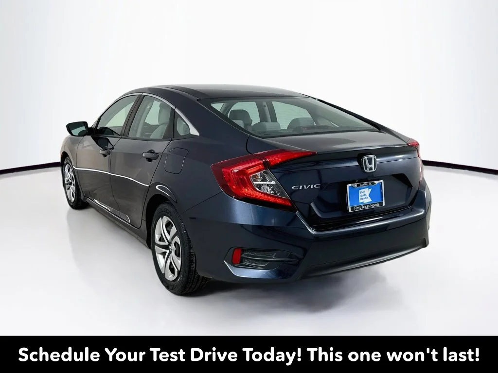 Certified Used 2018 Blue Honda LX image 6
