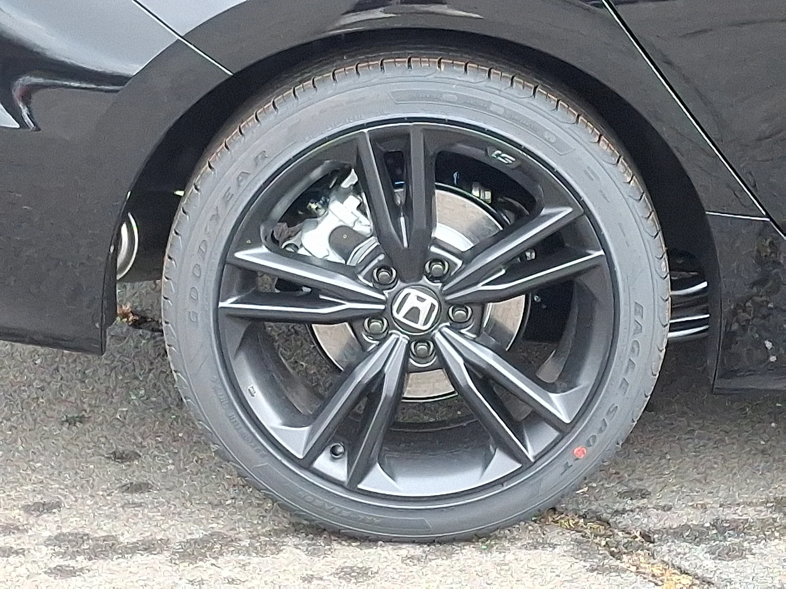 New 2026 Crystal Black Pearl Honda Sedan image 5
